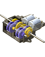 tamiya 70168 double gearbox kit image