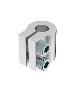1/4" to 8mm Bore Clamping Shaft Coupler