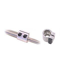 3/16" To 1/4" Clamping Shaft Coupler 
