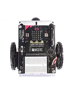 Assembled, top view cyber:bot Robot Kit