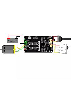 Cytron MD10-POT - DC motors controller 30V / 10A + switch + potentiometer