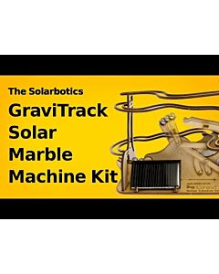 The GraviTrack Solar Marble Machine Kit (Solderless Version) 
