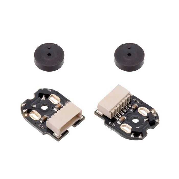 Magnetic Encoder Pair Kit with Side-Entry Connector for Micro Metal Gearmotors, 12 CPR, 2.7-18V