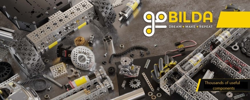 The all new goBILDA range, the prototyper’s favourite build system is now available in metric.